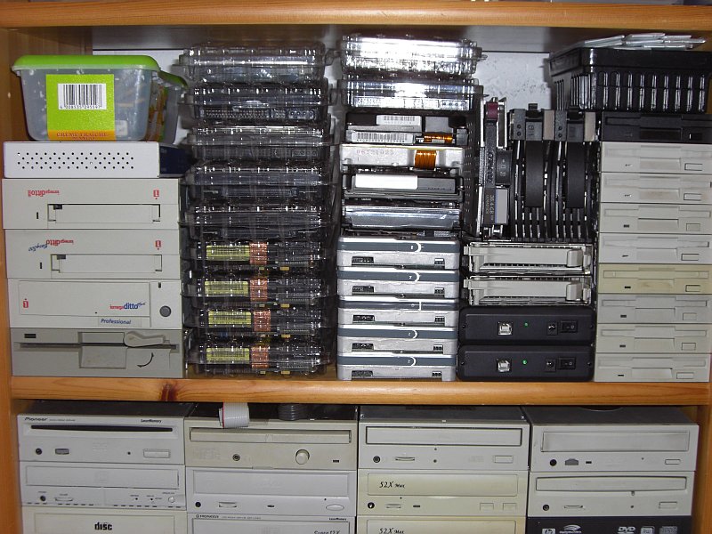 Verschiedene Hardware-Komponenten (2009)