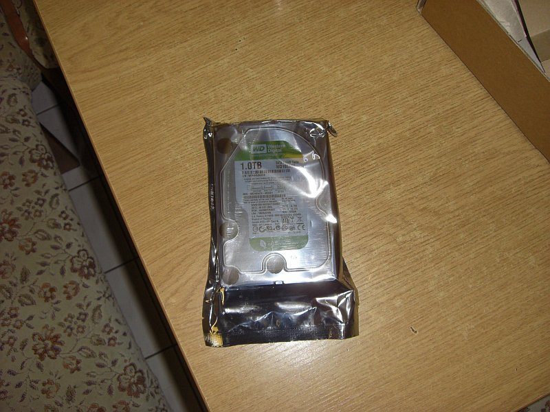 Gut verpackte HDD