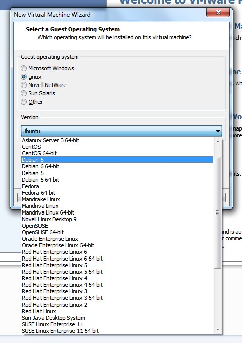 Supportliste der Linux-Betriebssysteme