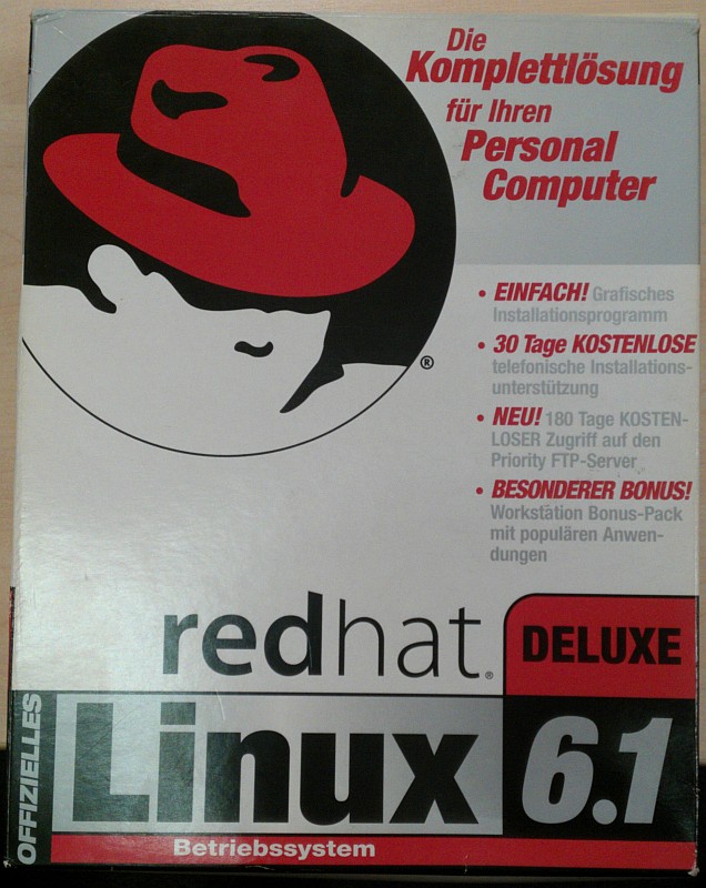 Red Hat Linux 6.1-Box