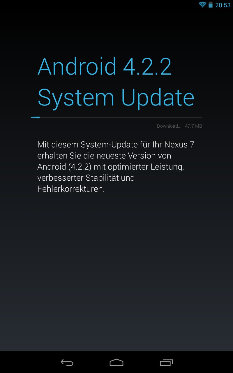 Android 4.2.2-Update