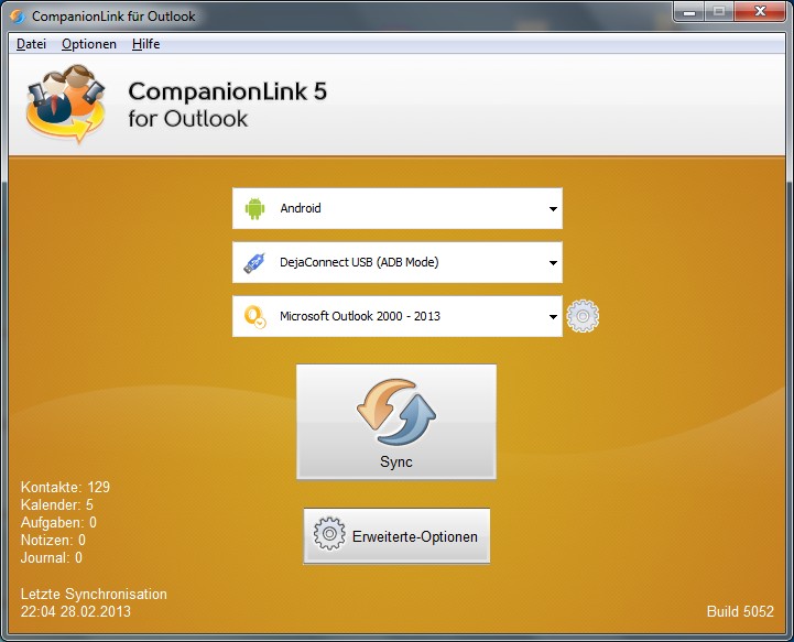CompanionLink 5 for Outlook