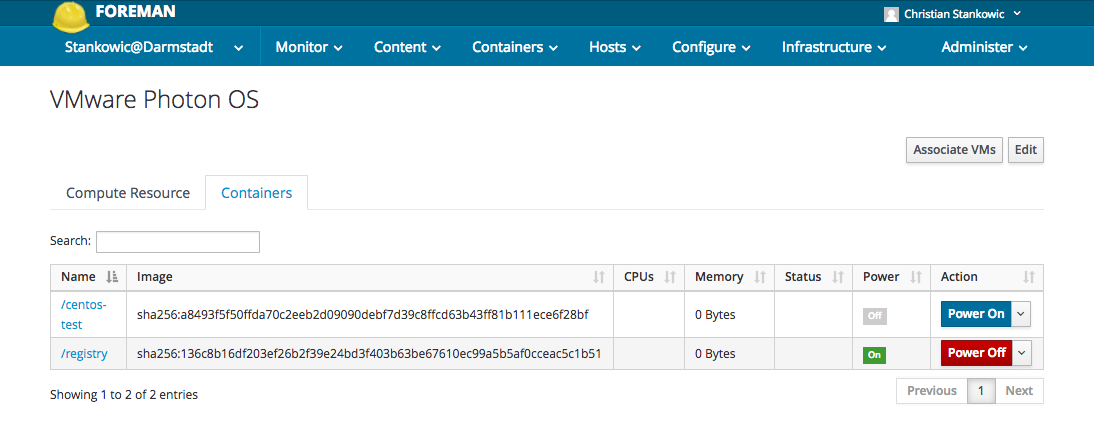 VMware Photon OS