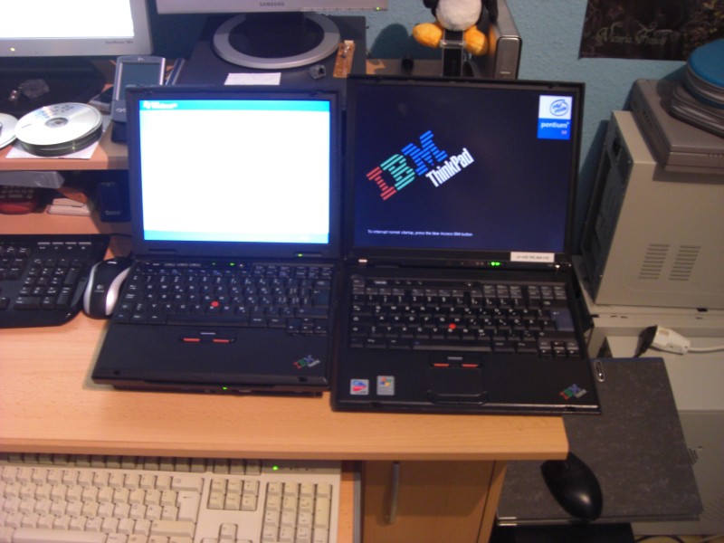 Thinkpad X21 und T42 (2009)