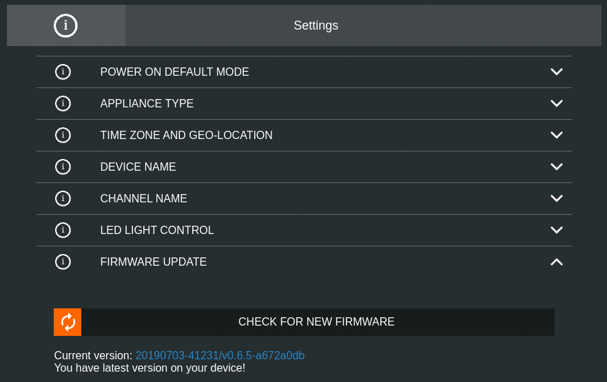 Es kann keine neuere Firmware gefunden werden