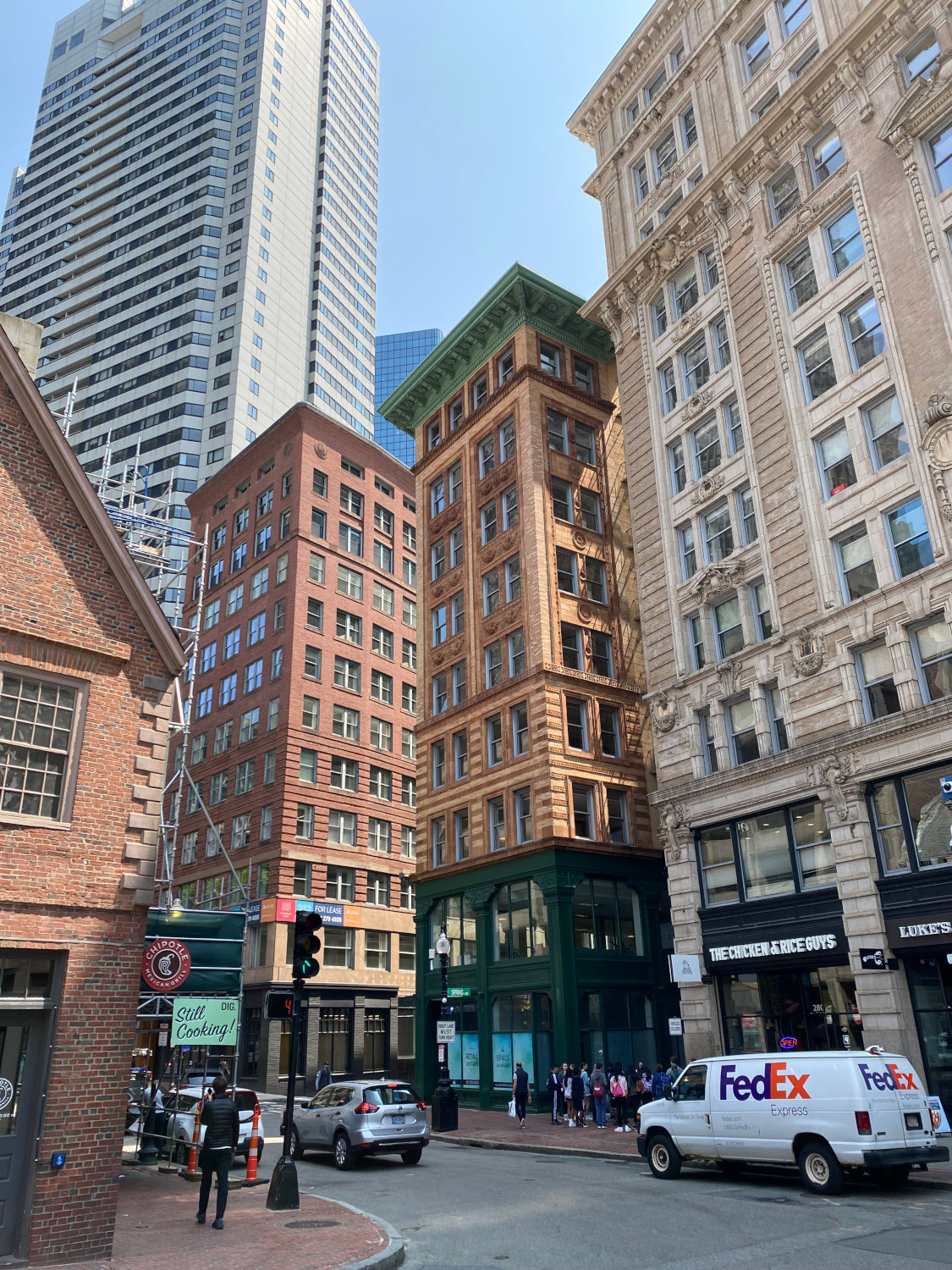 Winthrop Building in Boston Downtown