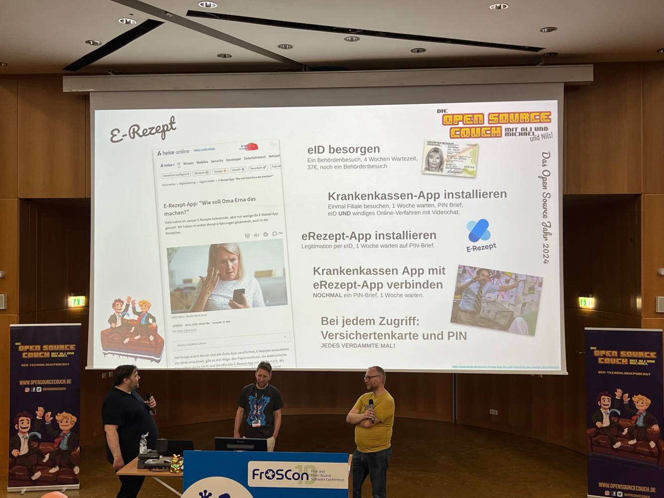 Vortrag des 'Die Open Source-Couch'-Podcasts